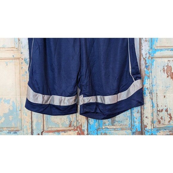 Ultra Performance Mens Size Large Blue Elastic Waist Pull On Gym Athletic Shorts - Picture 4 of 8